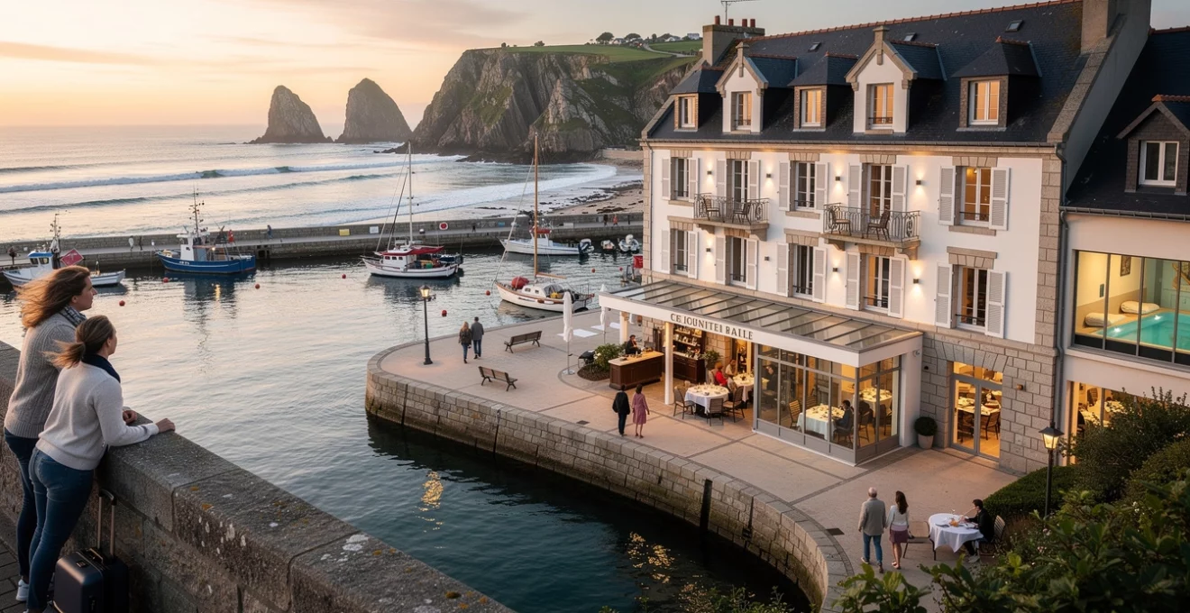 hôtel face au port 